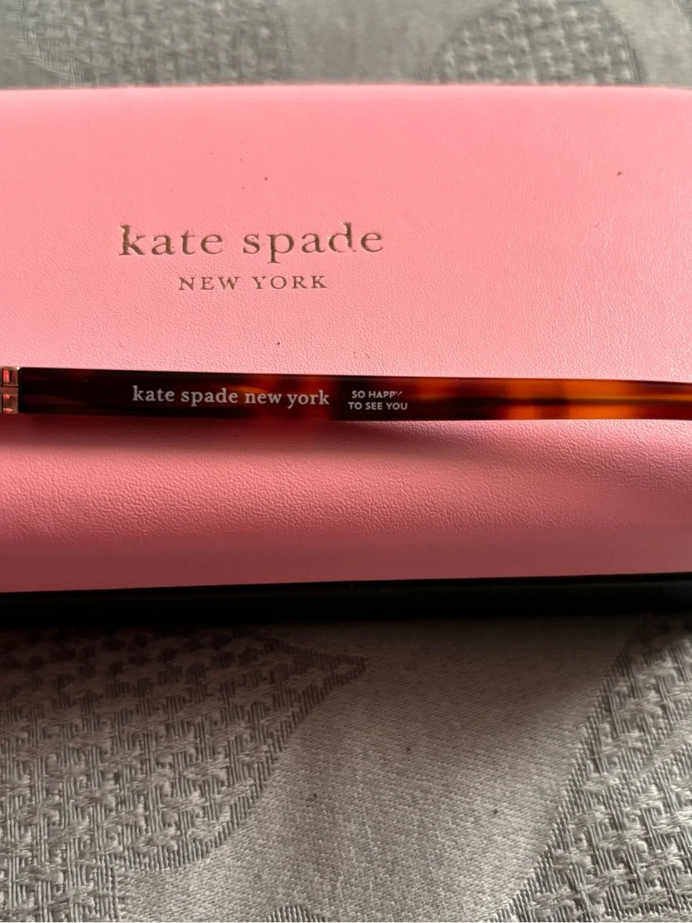 kate spade Blue and Tortoiseshell Women's Eyeglasses